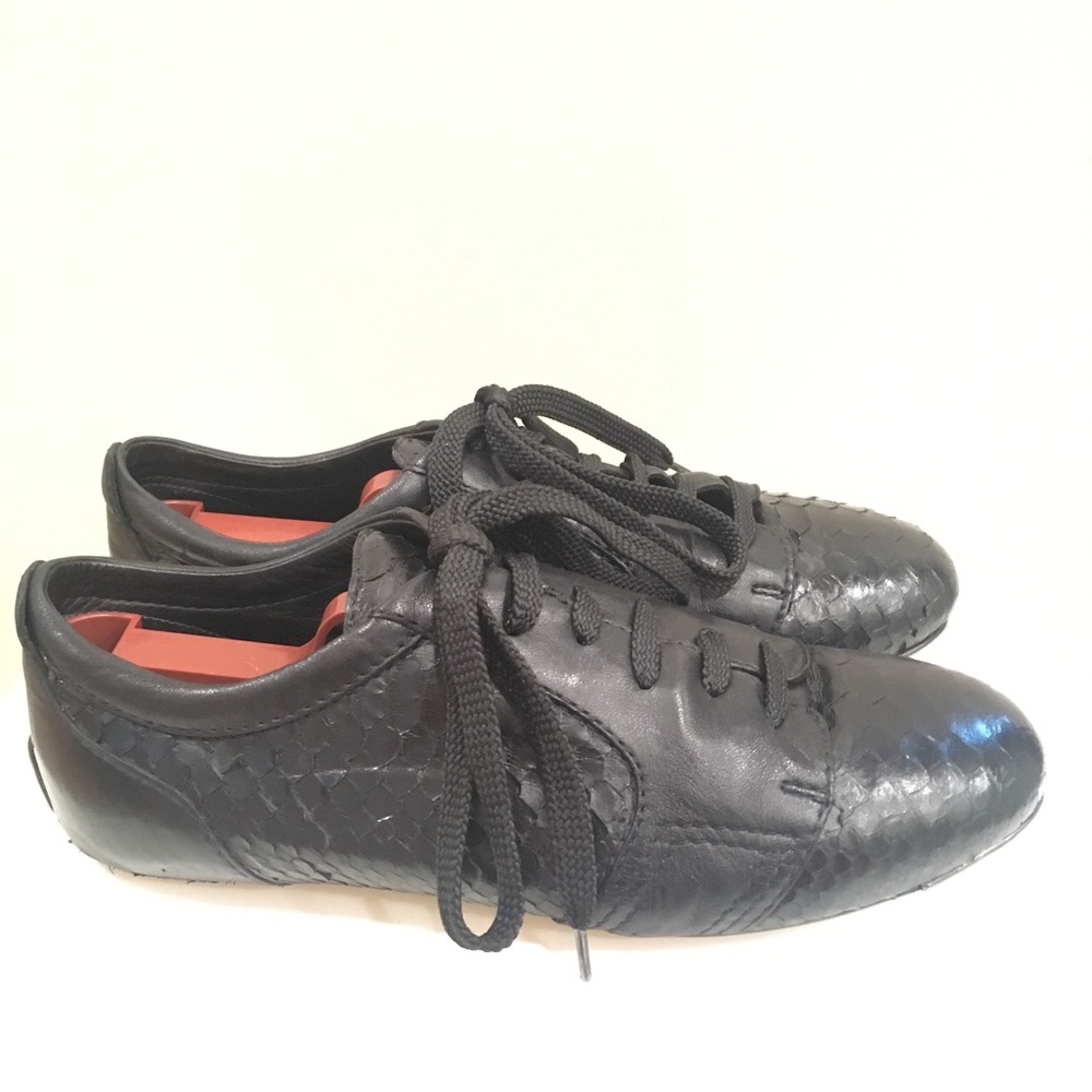 Discontinued Devi Kroell Italian Python Lamb Leat… - image 6